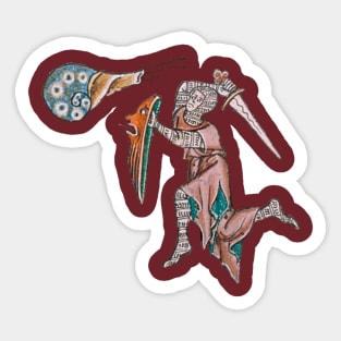 Medieval Snail wars 4 Sticker